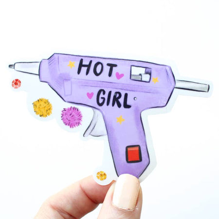 Hot Girls Craft Sticker