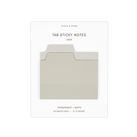 Mini file folder sticky notes in the color of gray and light gray.