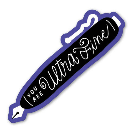 Ultra Fine Pen Sticker