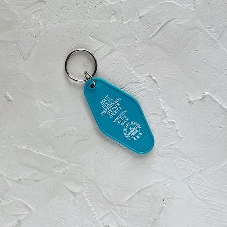 Matt Foley Motivational Speaker Motel Key Fob