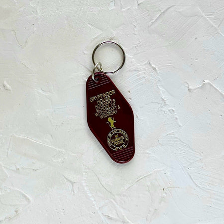 Hogwart's House Gryffindor Motel Key Fob