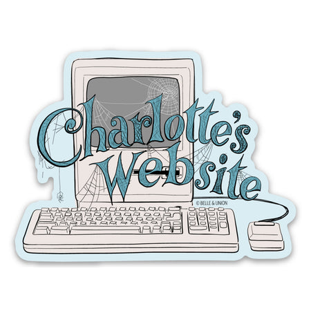 Charlotte's Website sticker